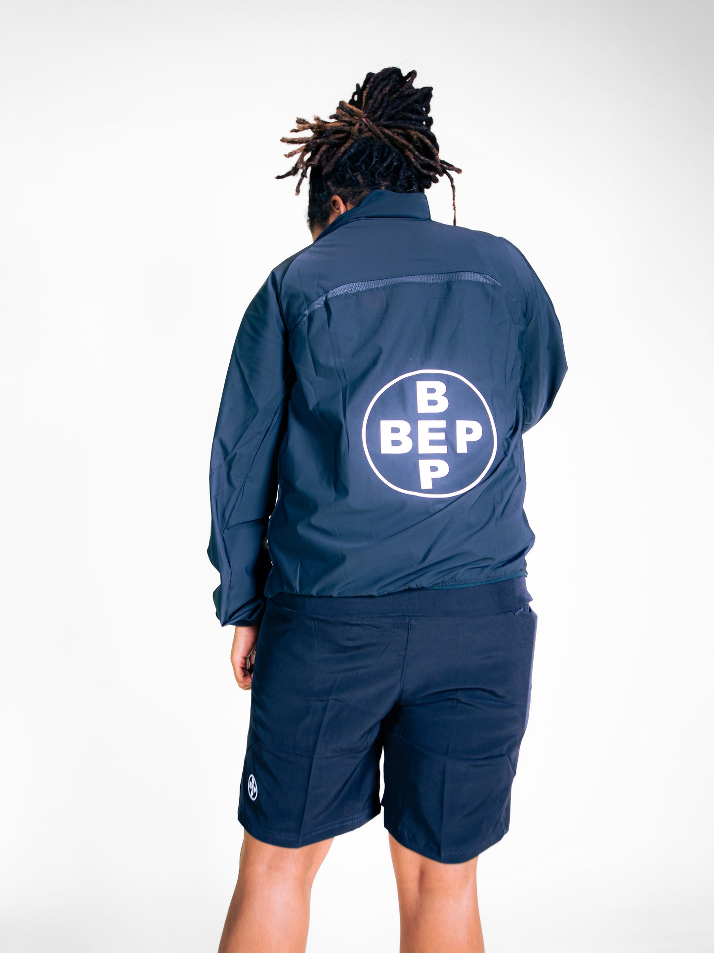 NAVY BLUE SHORT RUNNER SET