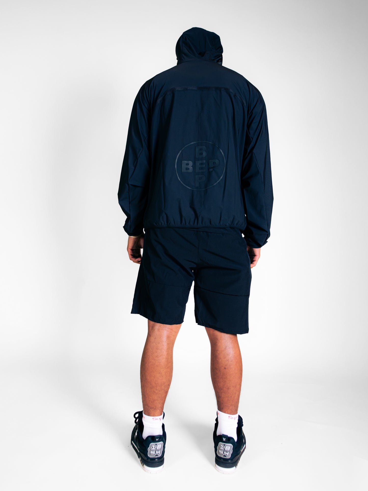 BLACK-BLACK SHORT RUNNER SET