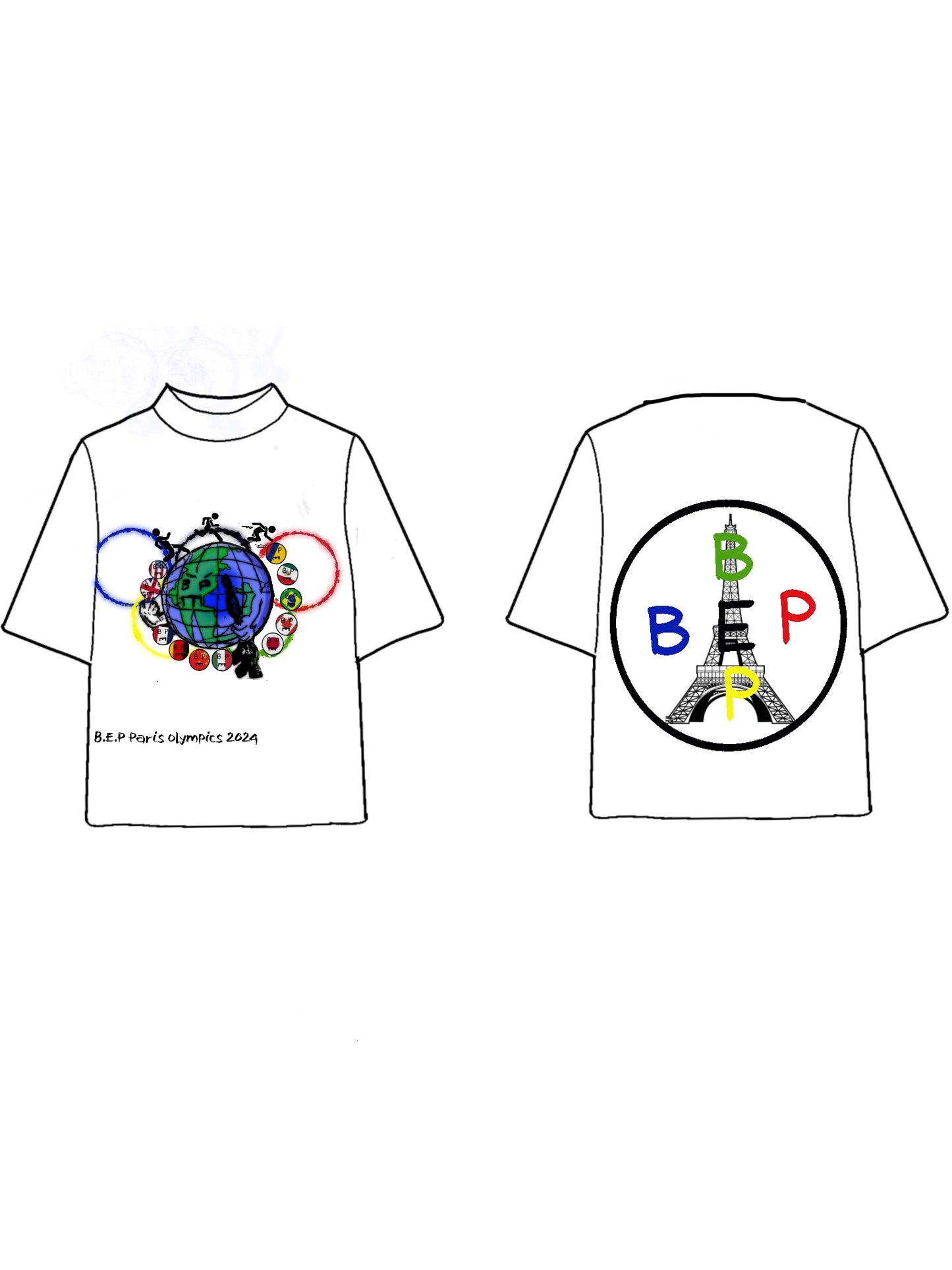 "B.E.P" OLYMPIC 2024 TEE