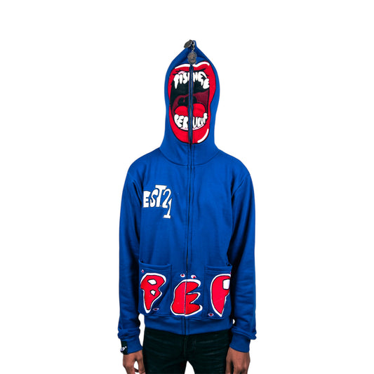 Fu*K Cancer BLUE hoodie