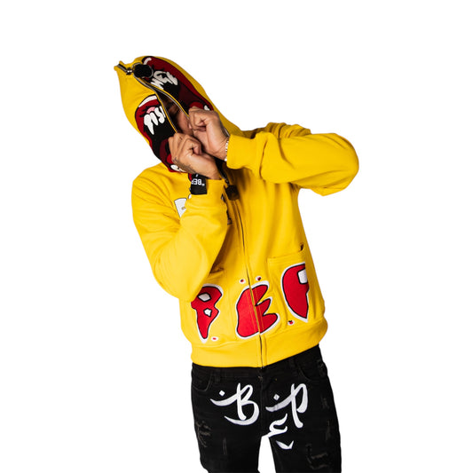 Fu*K Cancer YELLOW hoodie