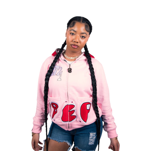 Fu*K Cancer PINK hoodie