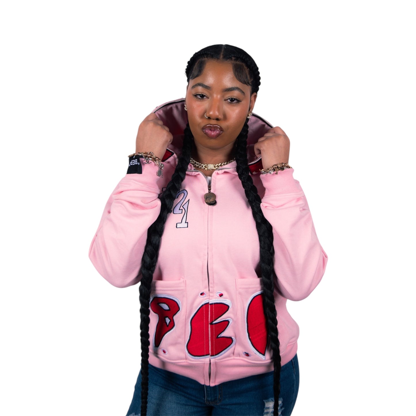 Fu*K Cancer PINK hoodie