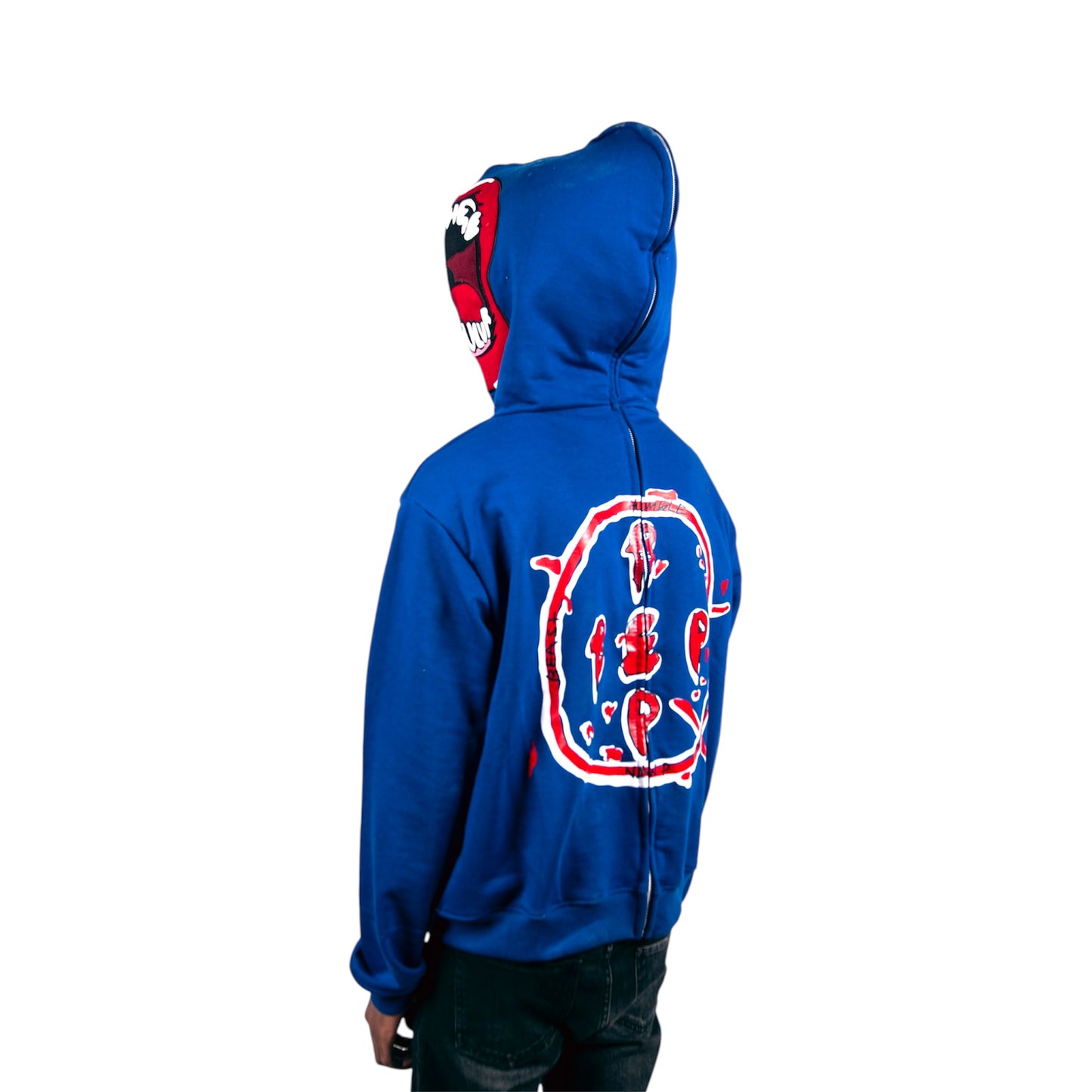 Fu*K Cancer BLUE hoodie