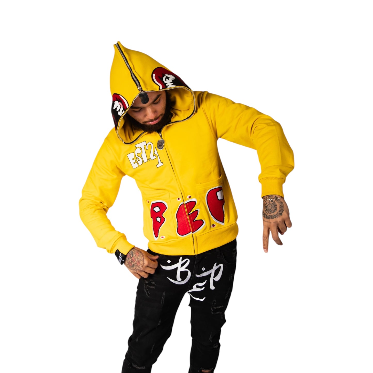 Fu*K Cancer YELLOW hoodie