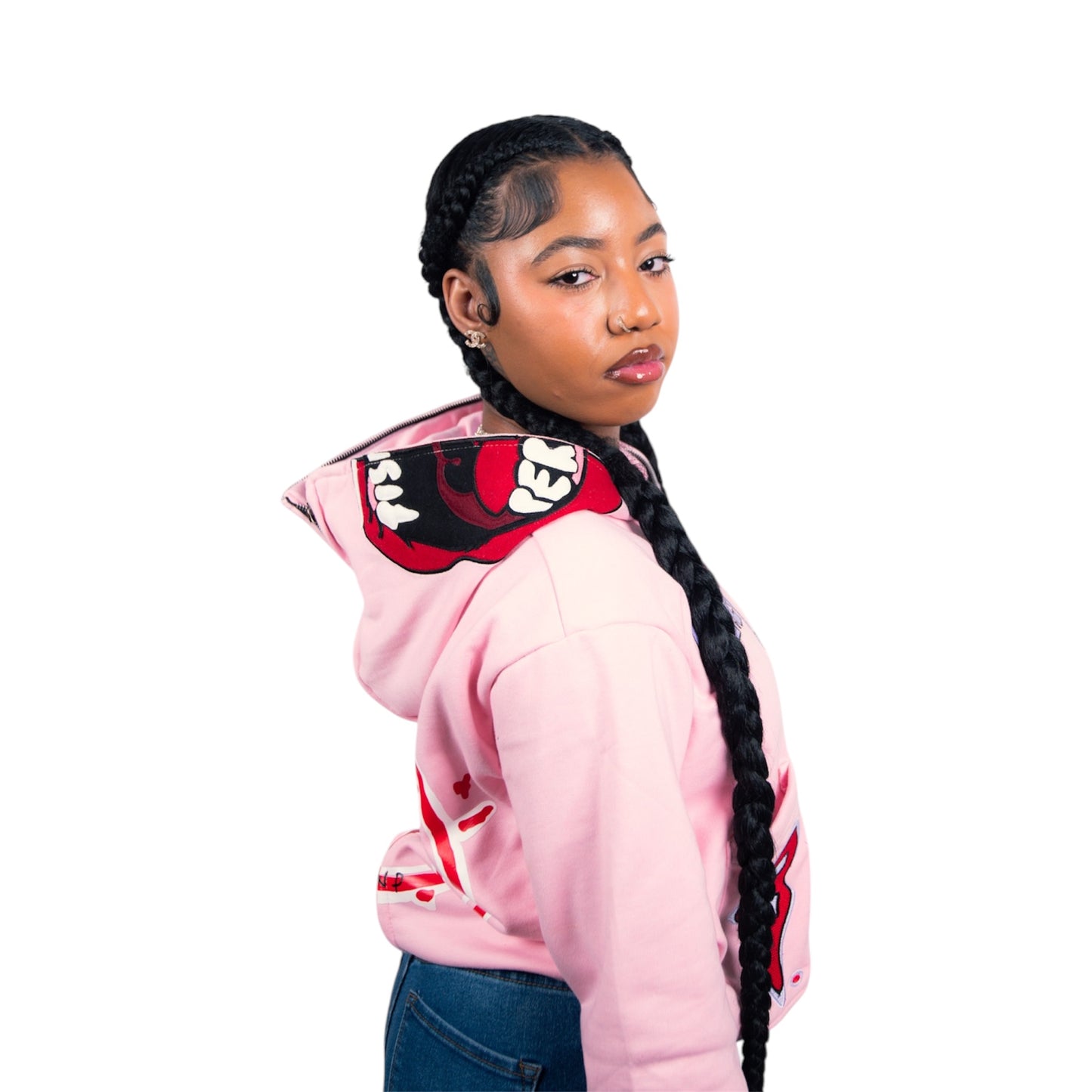 Fu*K Cancer PINK hoodie