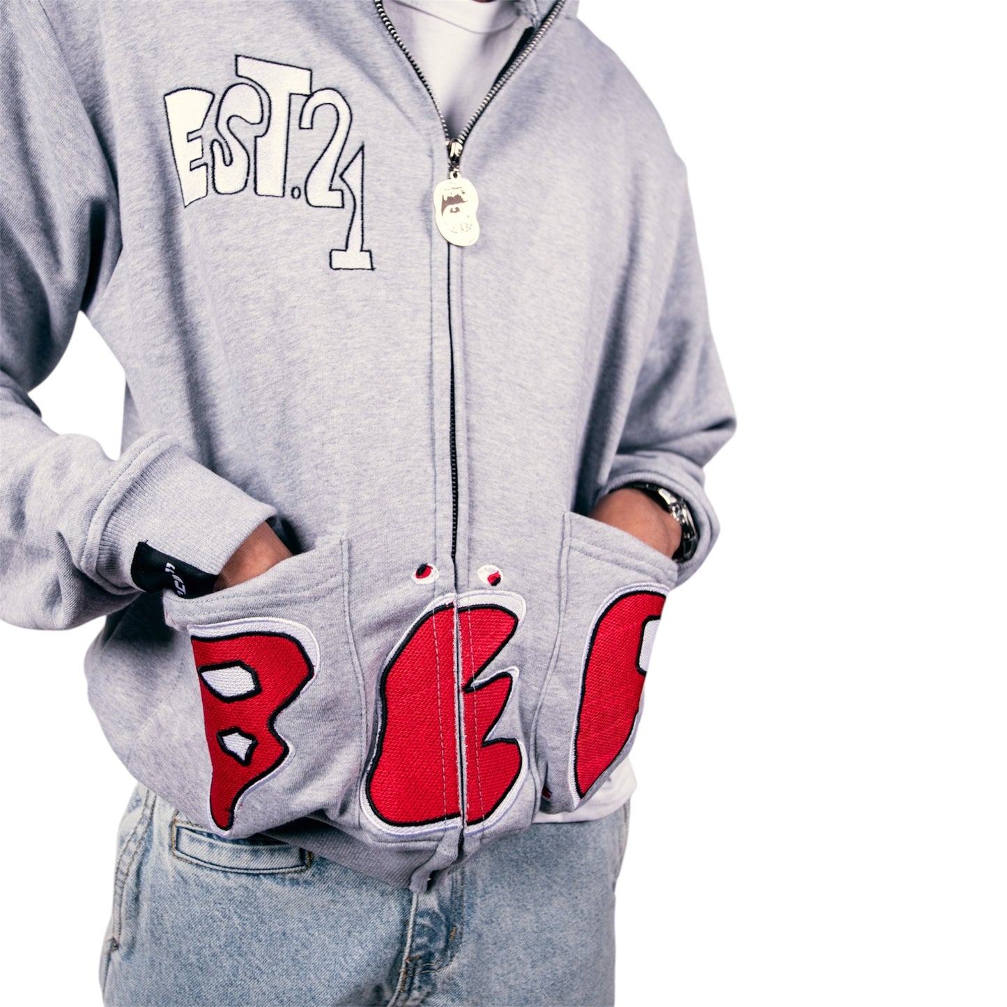 Fu*K Cancer GREY hoodie