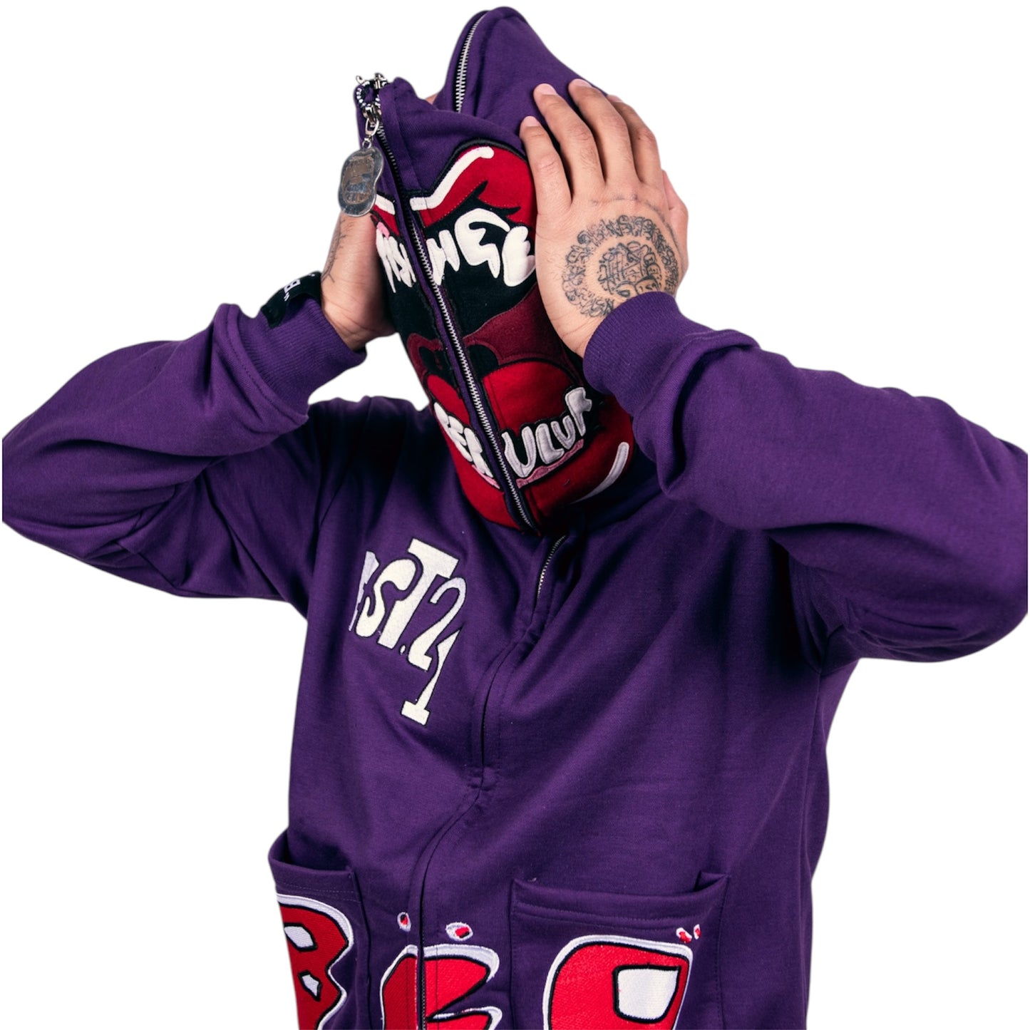 Fu*K Cancer PURPLE hoodie