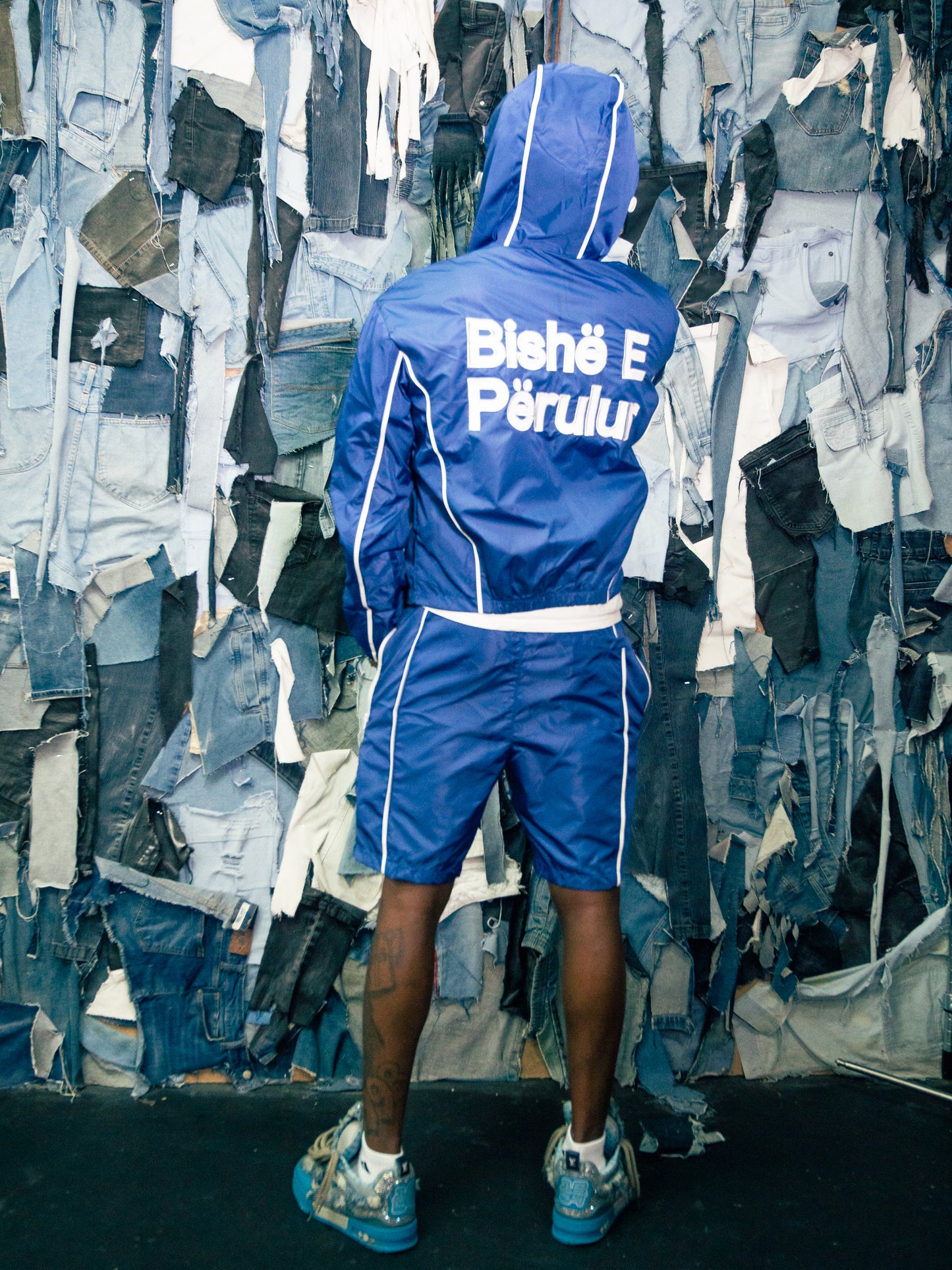 BLUE B.E.P.YOLA SHORT SET