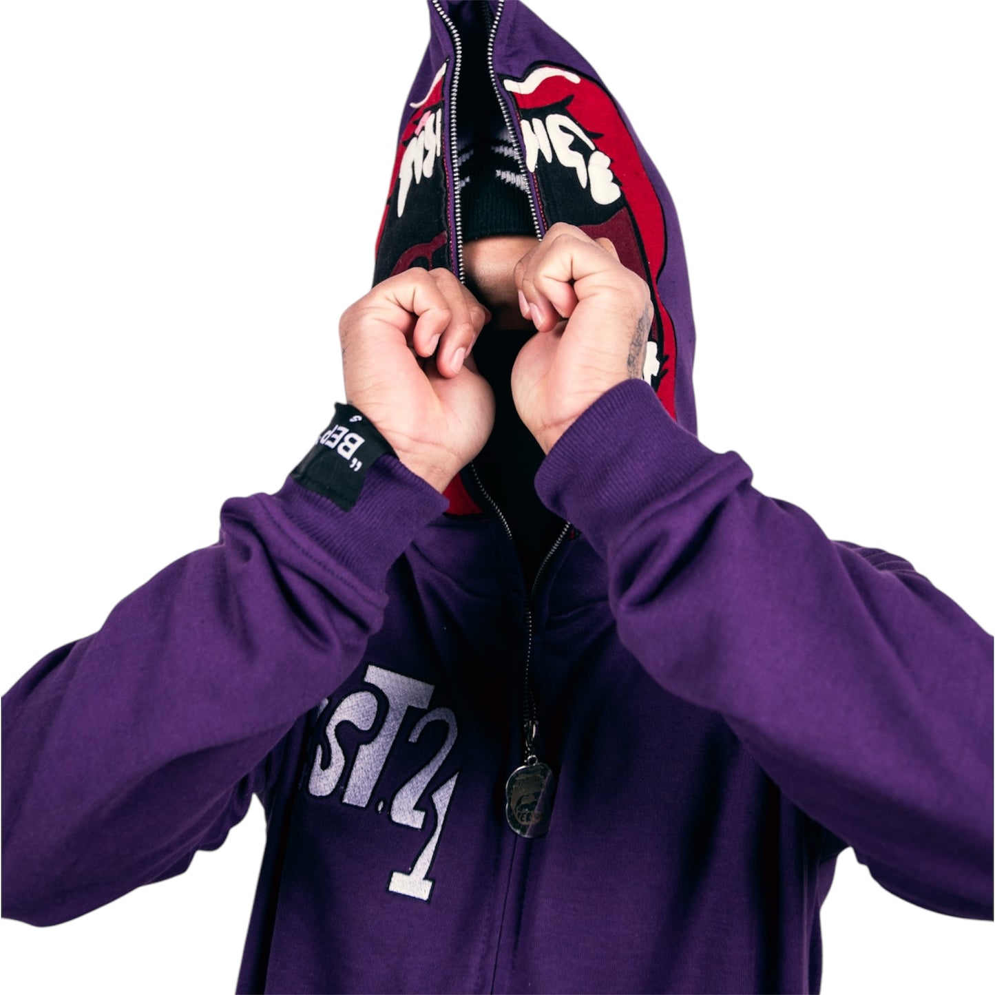 Fu*K Cancer PURPLE hoodie