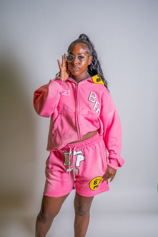 PINK “JUST SMILE” SET