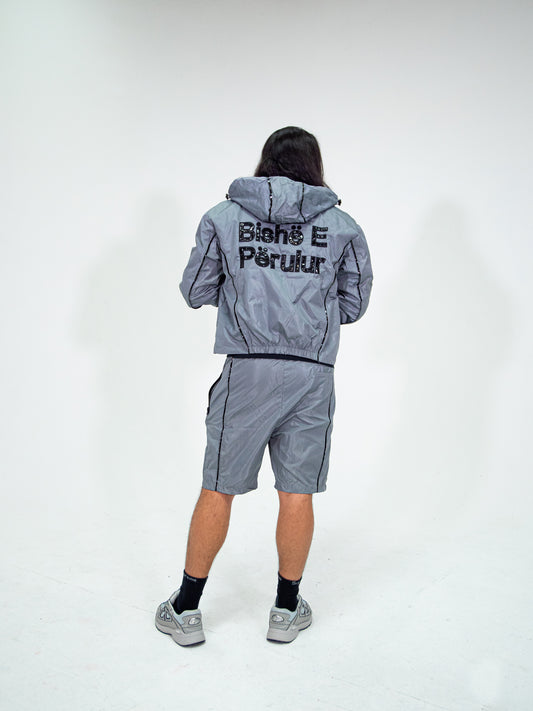 GREY B.E.P.YOLA SHORT SET