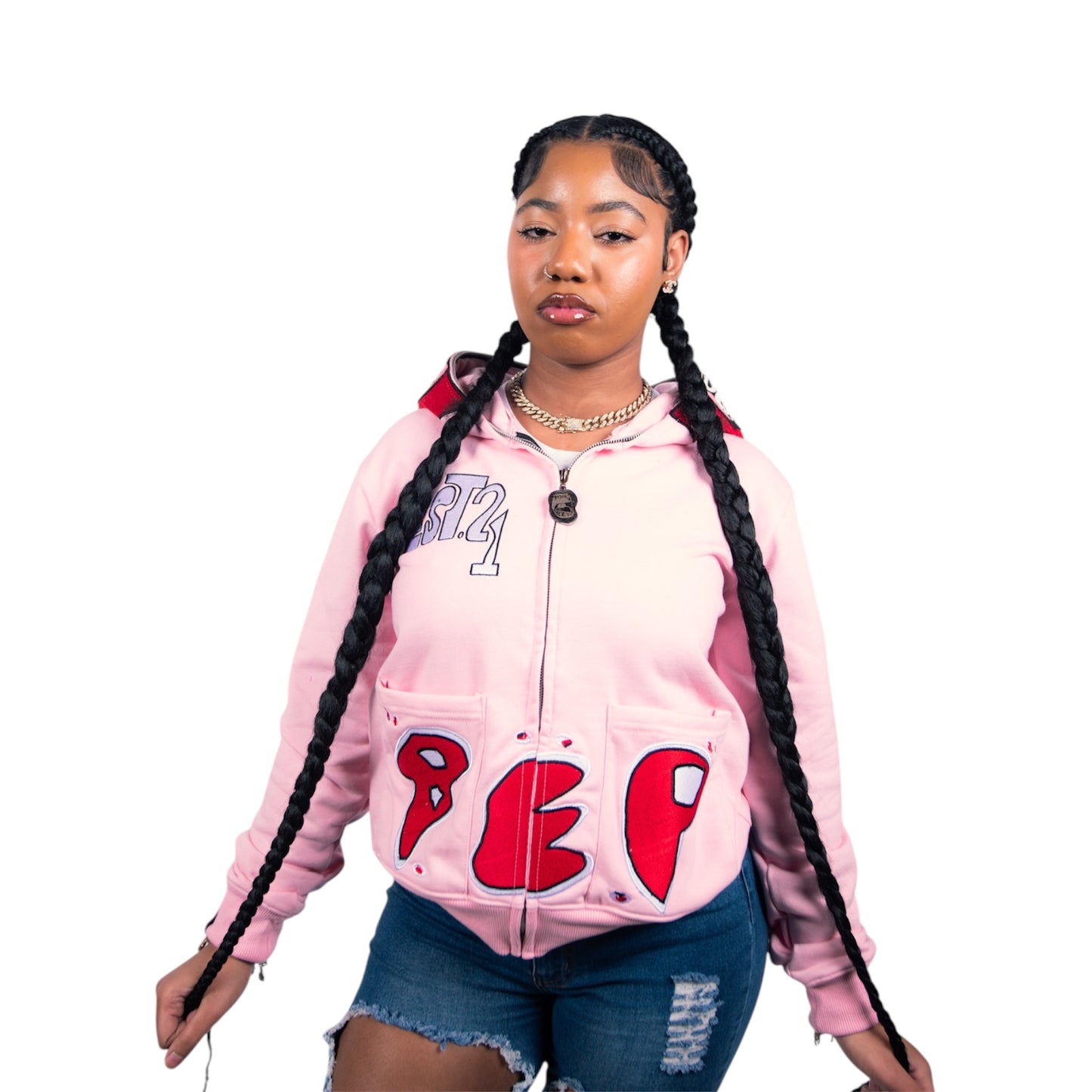 Fu*K Cancer PINK hoodie