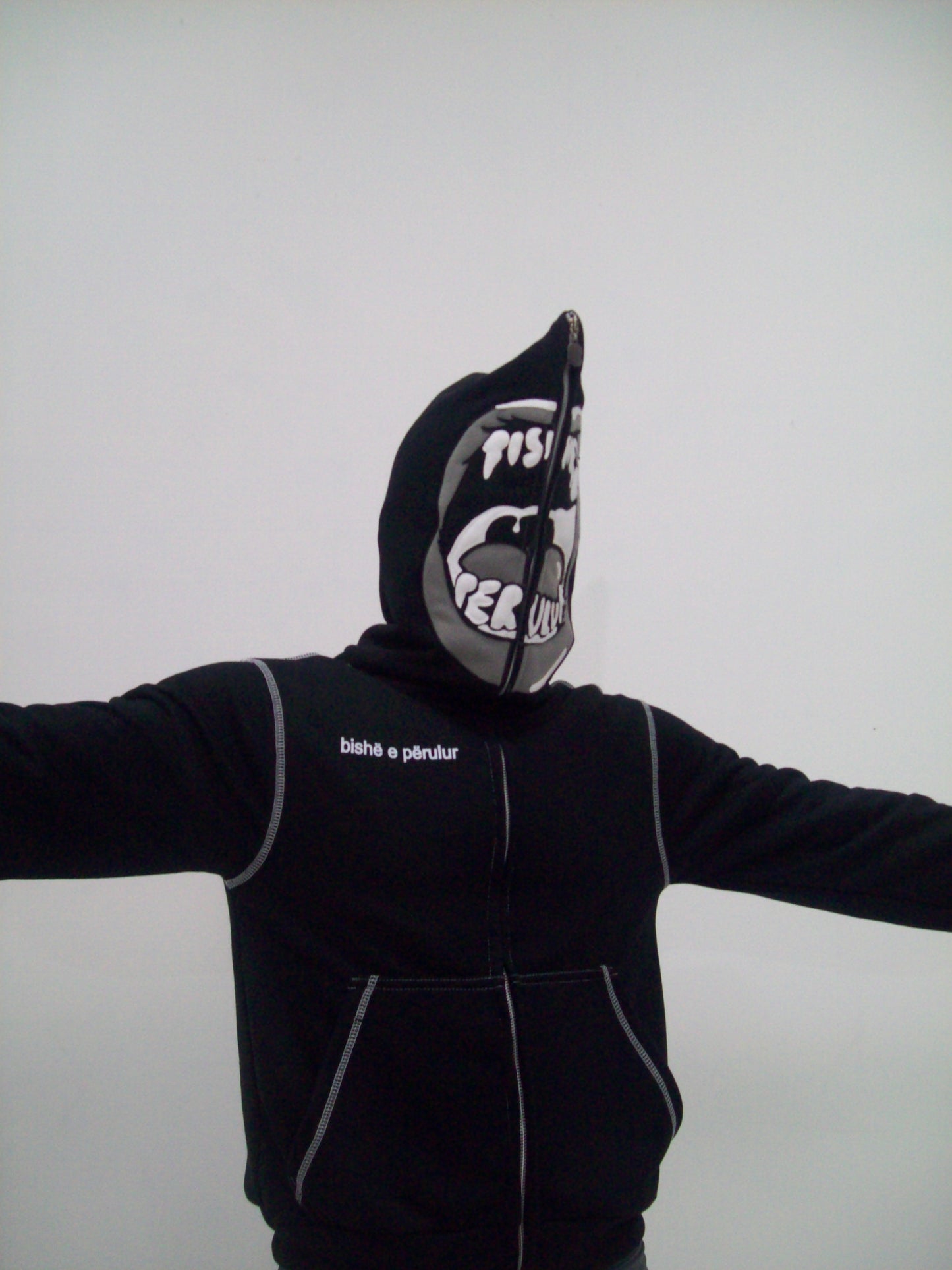 POP-UP BLACK CAT HOODIE