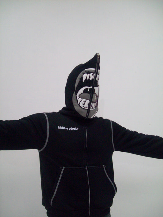 POP-UP BLACK CAT HOODIE