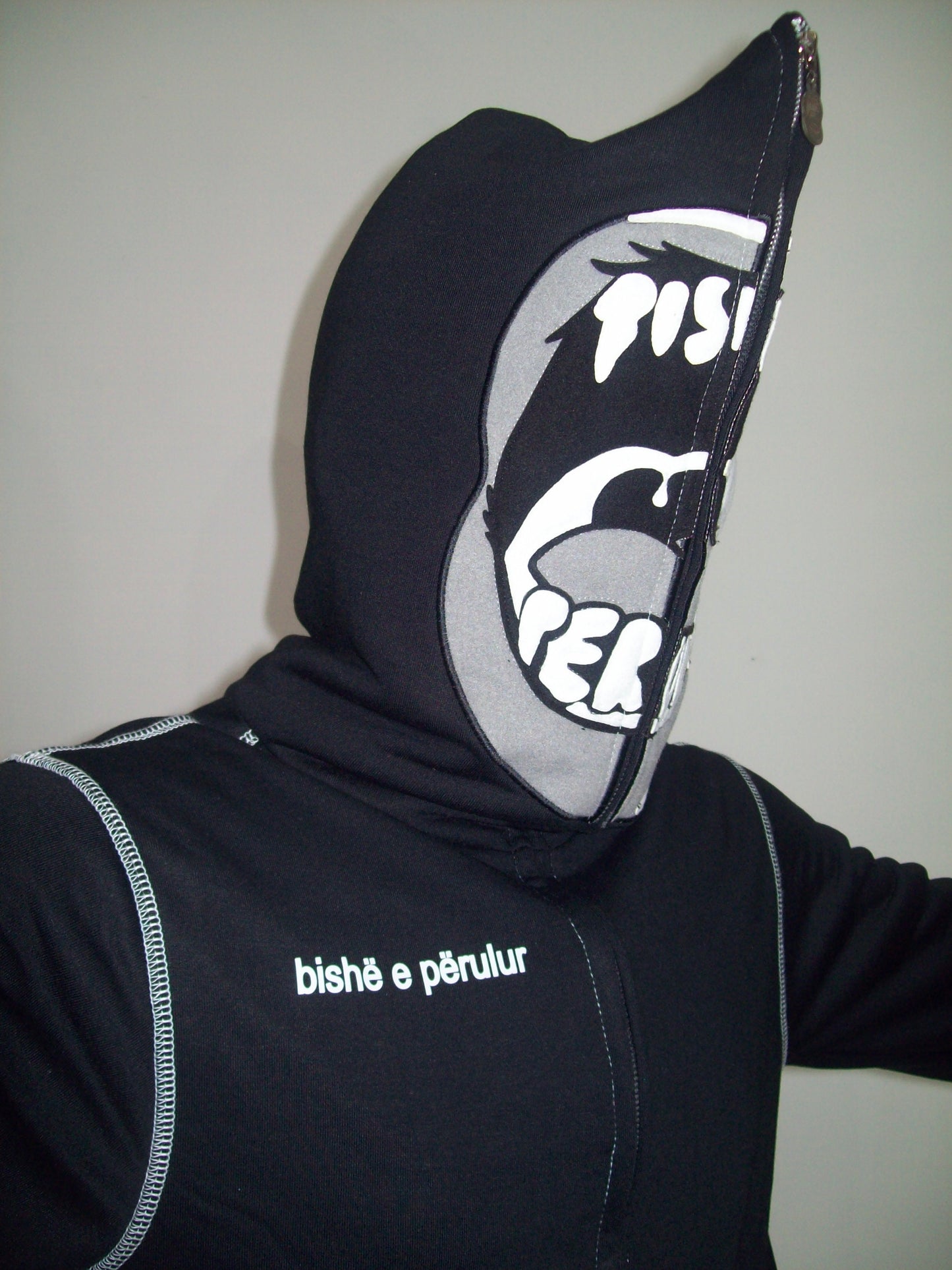 POP-UP BLACK CAT HOODIE