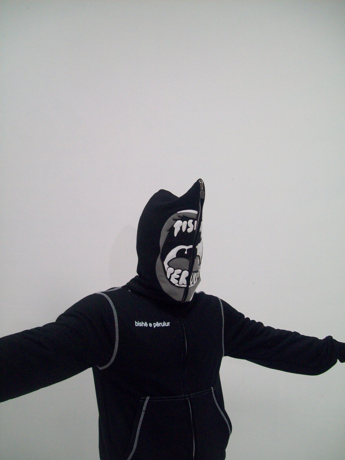 POP-UP BLACK CAT HOODIE